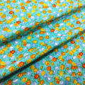 Nhà máy sẵn sàng hàng nhỏ thiết kế hoa dễ thương cotton in twill vải